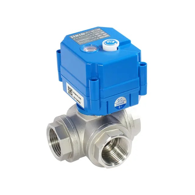 Quelle est la différence entre une valve solénoïde et une valve à billes motorisée?