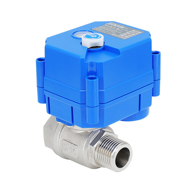 KLD 20S / SJ Super Mini Motoralized Ball Valve (homme-femme mâle)