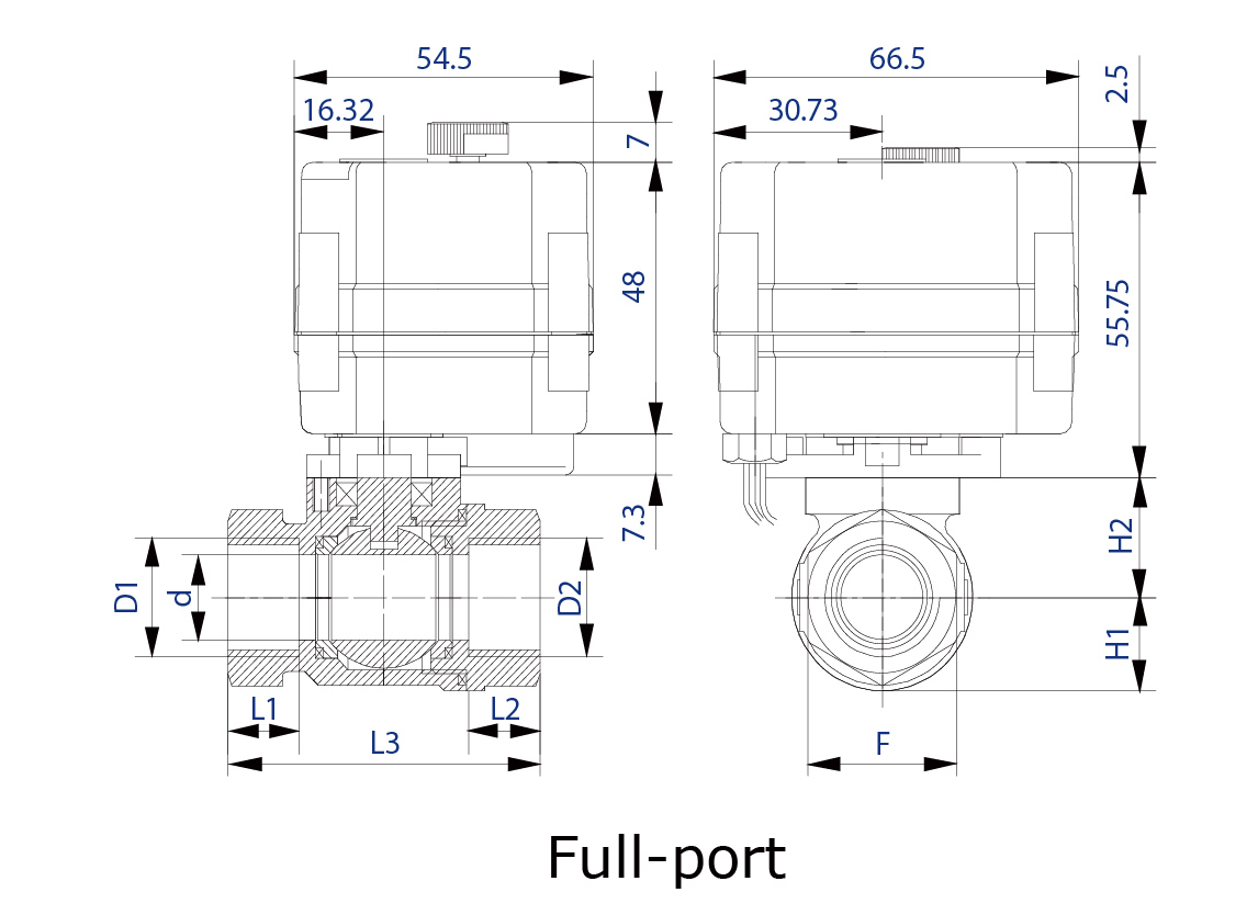 KLD20S 2 voies-1 